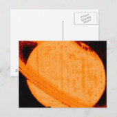 Ontdekking van een donkere aurorale ovaal op Satur Briefkaart (Voorkant / Achterkant)