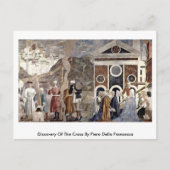 Ontdekking van het kruis door Piero Della Francesc Briefkaart (Voorkant)