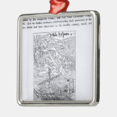 Ontdekking van San Domingo Metalen Ornament (Links)