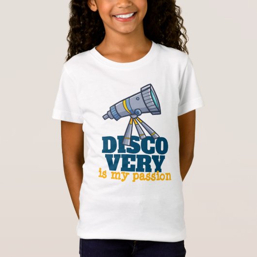 Ontdekkingspassie T-Shirt personaliseren (Voorkant)