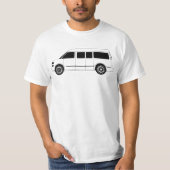 ontdekkingsreiziger campervan t-shirt (Voorkant)