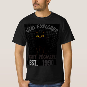 Ontdekkingsreiziger in de Leegte Nachtdief Zwarte T-shirt