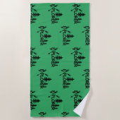 Ontdekkingsreiziger ontwerp - Beach Towel Strandlaken (Voorkant)