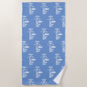 Ontdekkingsreiziger ontwerp - Beach Towel Strandlaken (Voorkant)