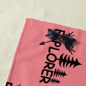Ontdekkingsreiziger ontwerp - Beach Towel Strandlaken (In situ)