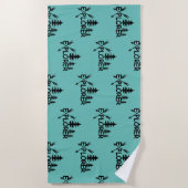 Ontdekkingsreiziger ontwerp - Beach Towel Strandlaken (Voorkant)