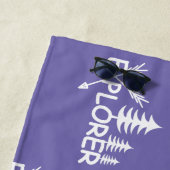 Ontdekkingsreiziger ontwerp - Beach Towel Strandlaken (In situ)