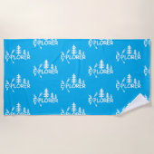 Ontdekkingsreiziger ontwerp - Beach Towel Strandlaken (Voorkant)