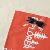 Ontdekkingsreiziger ontwerp - Beach Towel Strandlaken (In situ)