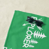 Ontdekkingsreiziger ontwerp - Beach Towel Strandlaken (In situ)