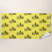 Ontdekkingsreiziger ontwerp - Beach Towel Strandlaken (Voorkant)