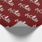 Ontdekkingsreiziger ontwerp - Glanzend omslagpapie Cadeaupapier (Hoek)