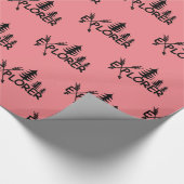 Ontdekkingsreiziger ontwerp - Glanzend omslagpapie Cadeaupapier (Hoek)