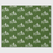 Ontdekkingsreiziger ontwerp - Glanzend omslagpapie Cadeaupapier (Vlak)