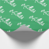 Ontdekkingsreiziger ontwerp - Glanzend omslagpapie Cadeaupapier (Hoek)