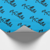 Ontdekkingsreiziger ontwerp - Glanzend omslagpapie Cadeaupapier (Hoek)