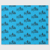 Ontdekkingsreiziger ontwerp - Glanzend omslagpapie Cadeaupapier (Vlak)