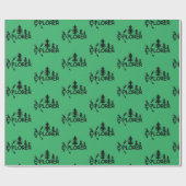 Ontdekkingsreiziger ontwerp - Glanzend omslagpapie Cadeaupapier (Vlak)