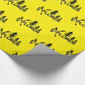 Ontdekkingsreiziger ontwerp - Glanzend omslagpapie Cadeaupapier (Hoek)