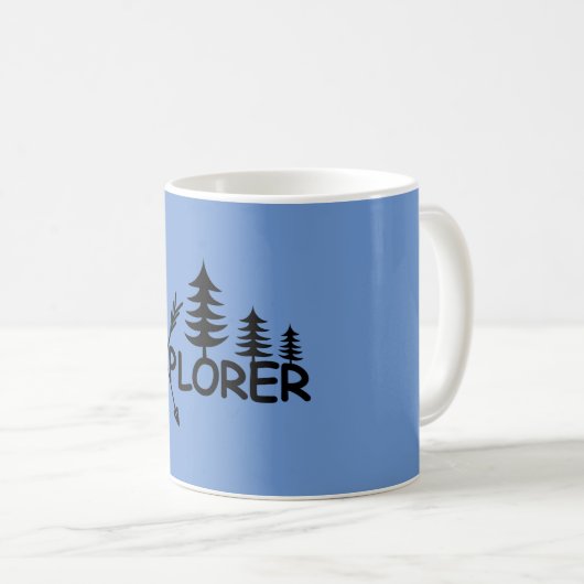 Ontdekkingsreiziger ontwerp - Klassieke Mok (Voorkant rechts)