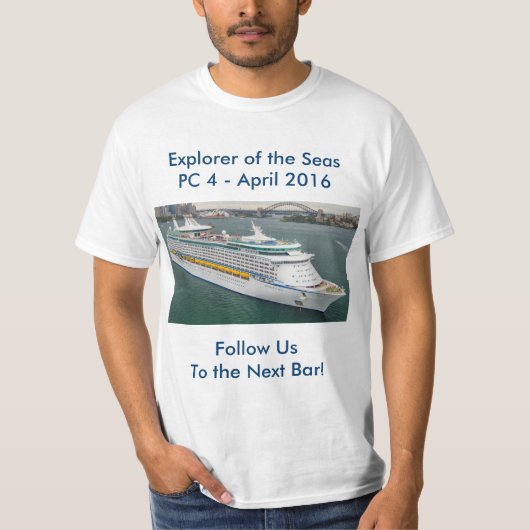 Ontdekkingsreiziger van de Zeeen PC4 T-shirt (Voorkant)