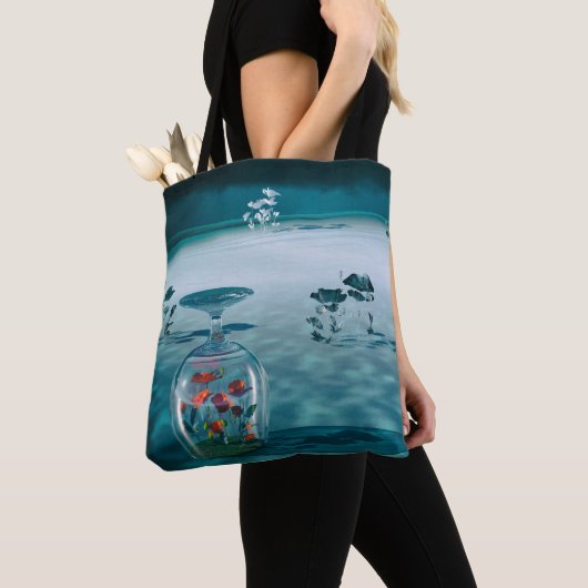 Ontdooid – Broos Leven Bewaard Tote Bag (Dichtbij)