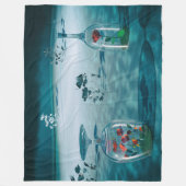 Ontdooid – Kwetsbaar leven bewaard Fleece Deken (Voorkant)