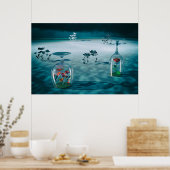 Ontdooid – Kwetsbaar leven bewaard Poster (Keuken)