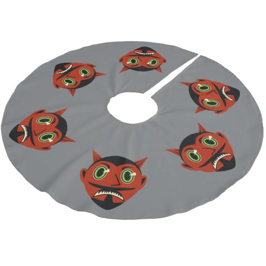  ontdooide polyesterboomrok kerstboom rok (Gekanteld)