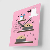 Ontdooide Trouwtaarten: Vierkante Klok (Hoek)