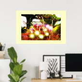 Ontdopt hout poster (Thuiskantoor)