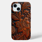 Ontdopt leder Case-Mate iPhone case (Achterkant)