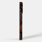 Ontdopt leder iPhone hoesje (Rechterkant)