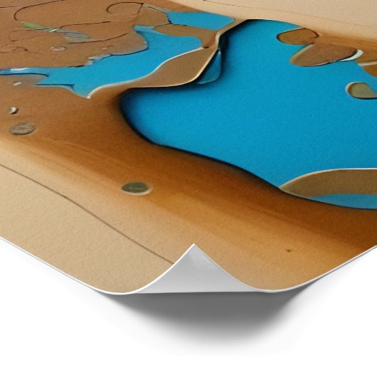 Ontduiking in de Duinen Poster (Hoek)