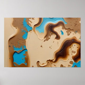 Ontduiking in de Duinen Poster