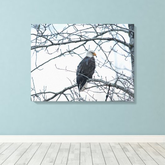 ontevreden canvas afdruk (Insitu (Houten vloer))