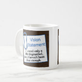 ontevreden werknemer koffiemok (Voorkant links)