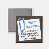 ontevreden werknemer magneet (Voorkant / Achterkant)