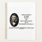 Ontevredenheid is het gebrek aan zelfredzaamheid v planner (Voorkant)