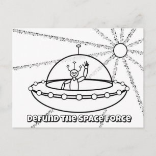Ontfonds de Ruimtemacht - UFO - Vriendelijke Buite Briefkaart
