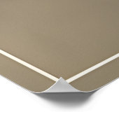 Ontgoocheld Vrijheidsbeeld Poster (Hoek)