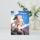 "Ontgrendel de godin binnen de briefkaarten" Briefkaart (Staand voorkant)