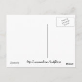 "Ontgrendel de godin binnen de briefkaarten" Briefkaart (Achterkant)