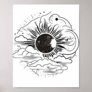 Ontgrendel de kracht met uw astrologie-Poster! Poster