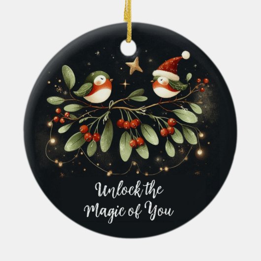 Ontgrendel de magie van jou keramisch ornament (Achterkant)