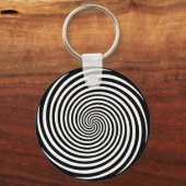 Ontgrendel de magische hypnose spiraal sleutelhanger (Voorkant)
