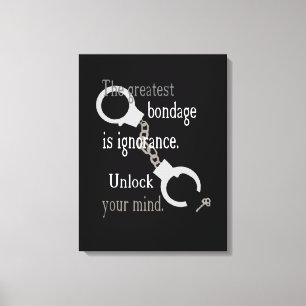 Ontgrendel je achterhaalde canvas afdruk