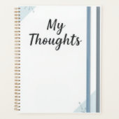 Ontgrendel je creativiteit: mijn gedachtendagboek planner (Voorkant)