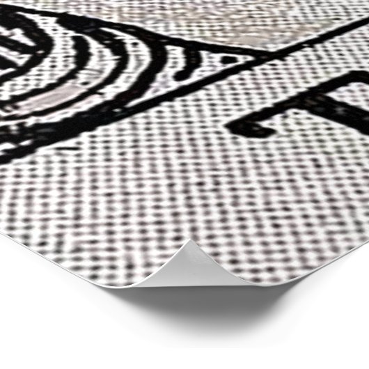 Ontgrendel je lot:  Tarot Kaart Poster (Hoek)