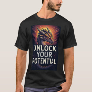 Ontgrendel Je Potentieel Draak T-shirt